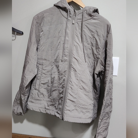 Avia Jackets & Blazers - Avia Women's Quilted Outdoor Jacket, Gray Mauve, Size XL 16-18